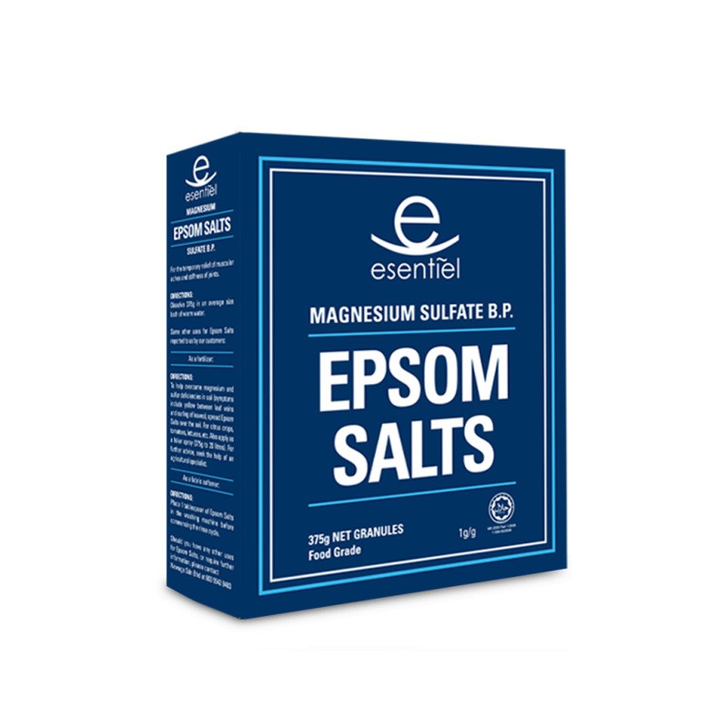 [Combo 2 hộp] Muối tắm Epsom Salts 375g, nhập khẩu từ Singapore