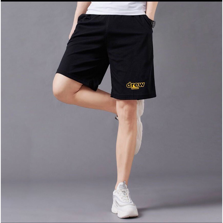 Quần Đùi Vải Poly In Hình Lưỡi Lam Mềm Mịn Không Xù Lông