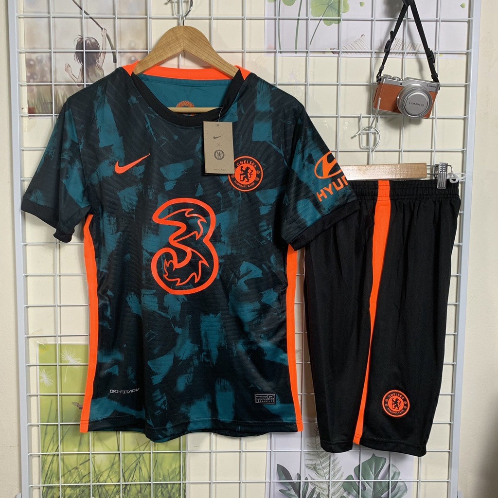 Bộ thể thao CLB Chelsea xanh đen