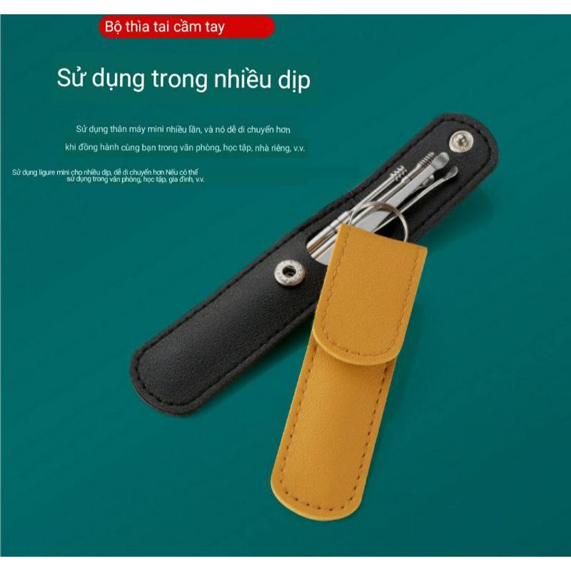 Dụng cụ vệ sinh tai ngoáy tai đồ lấy ráy tai Cao Cấp