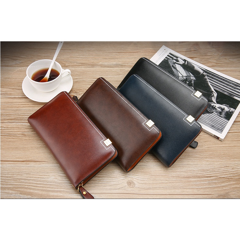 {Freeship} Ví cầm tay Unisex cao cấp - hàng đẹp 2018