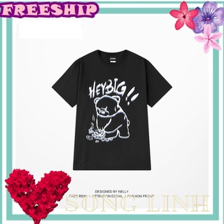 (CÓ SẴN) Áo thun Nelly - Heybig : Mẫu GẤU CON KHÓC