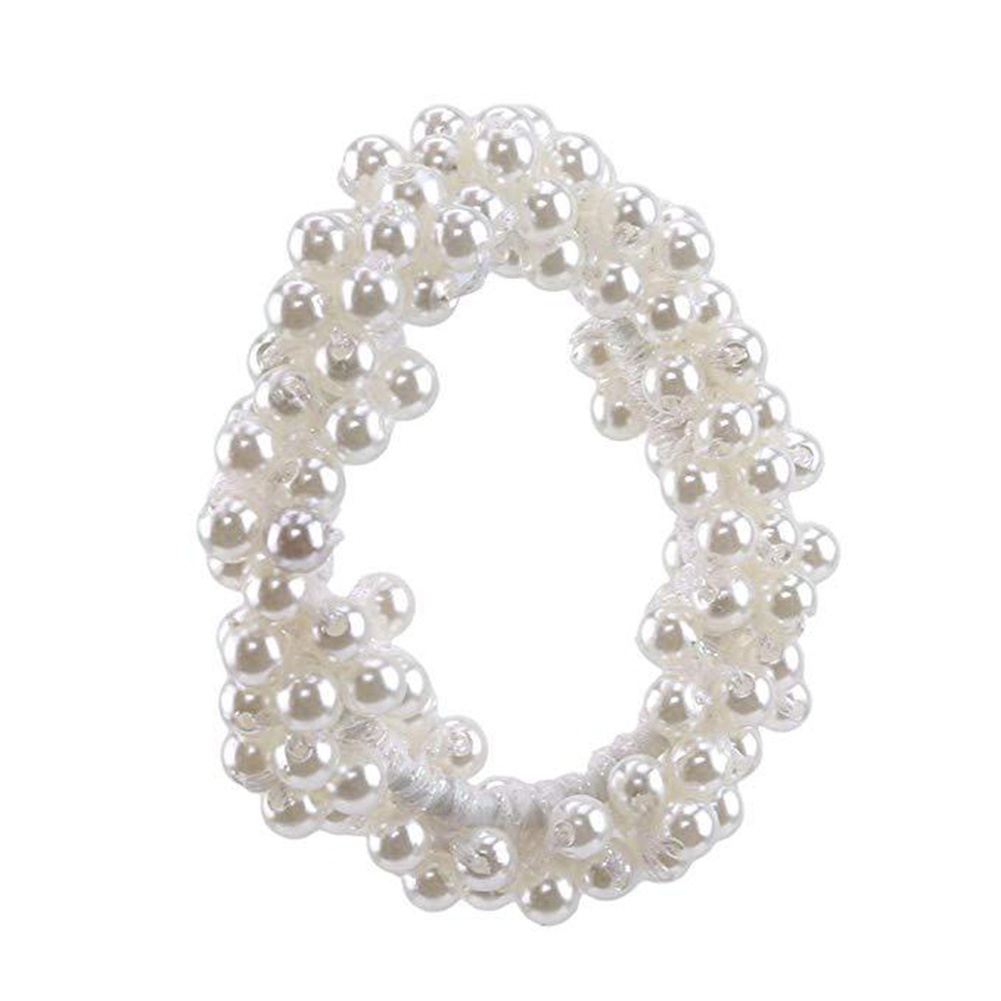 Dây Buộc Tóc Phối Hạt Ngọc Trai Giả Thời Trang Cho Nữ