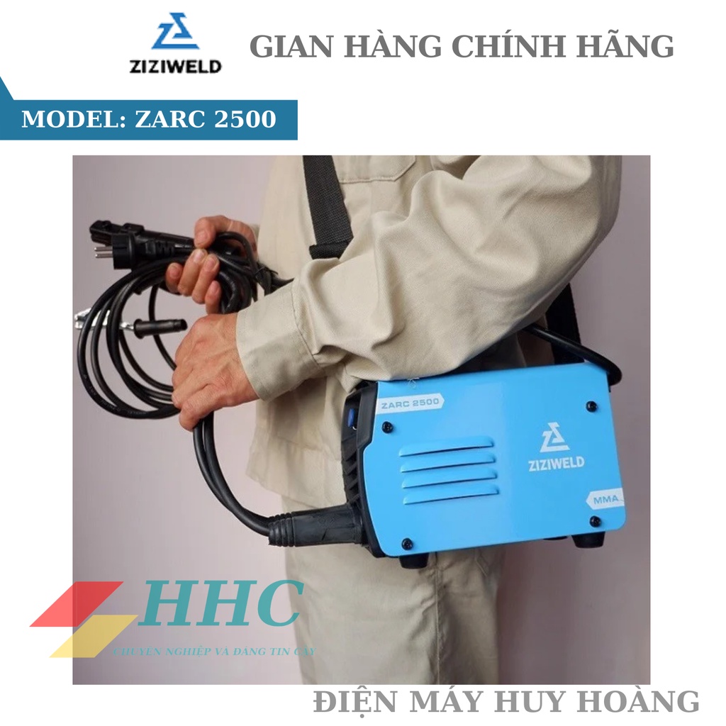 Máy Hàn Que Ziziweld Zarc 2500 máy hàn mini tiết kiệm điện cho thợ gia đình cửa sắt