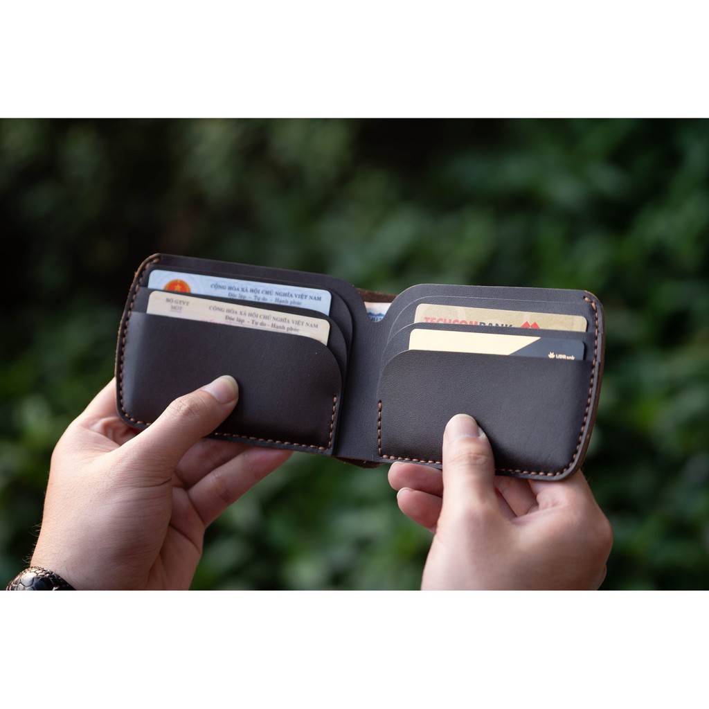 Ví Da Bò Thật Đẳng Cấp Mẫu Mới Siêu Chất | Bóp Nam Nữ Đẹp |-BẢO HÀNH 12 THÁNG- VÍ MINI | VW01