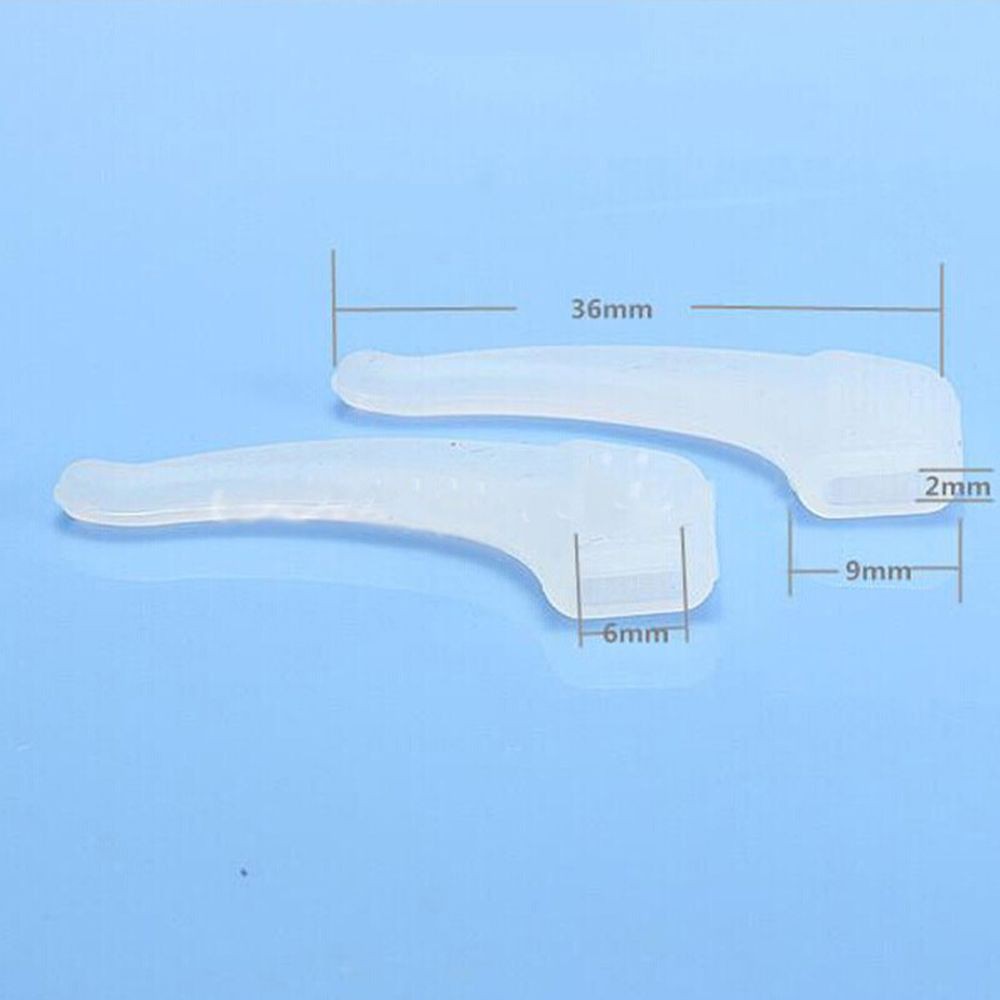 Set 4 cặp móc tai bằng silicon chống trượt cho mắt kính