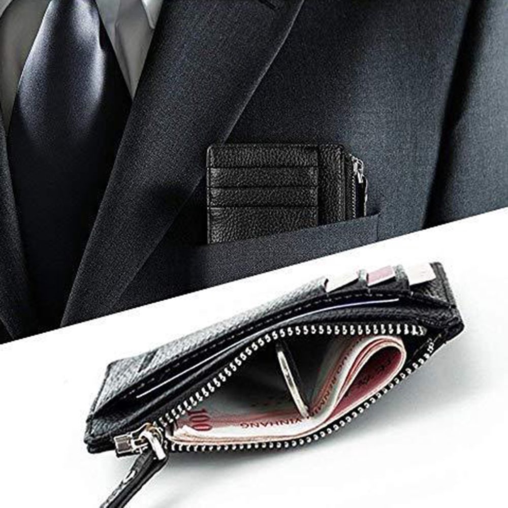 Ví Da Pu Đựng Thẻ Thời Trang Dành Cho Cả Nam Và Nữ