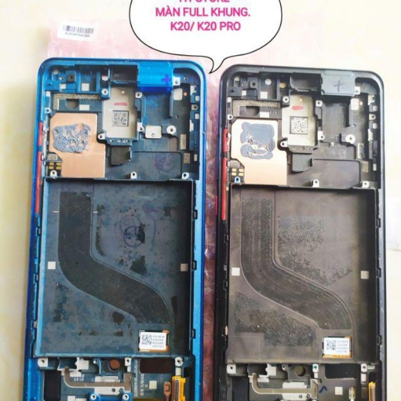 HÀNG CHÍNH HÃNG- Màn AMOLED nguyên khung sườn K20/K20 Pro/ Mi 9T zin chính hãng mới