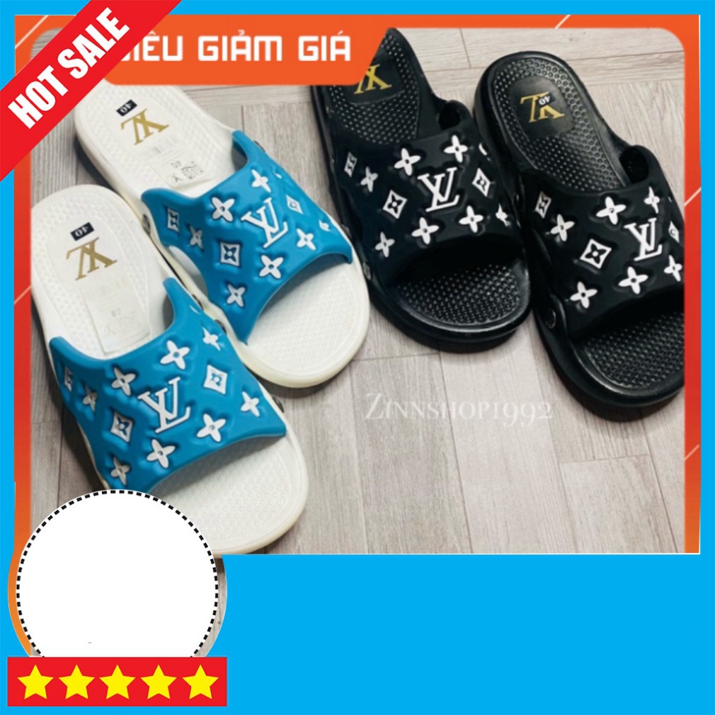 Dép Quai Ngang Nam Nữ LV Cao Cấp Chất Liệu siêu bền siêu nhẹ TrungPii Siêu rẻ shopee