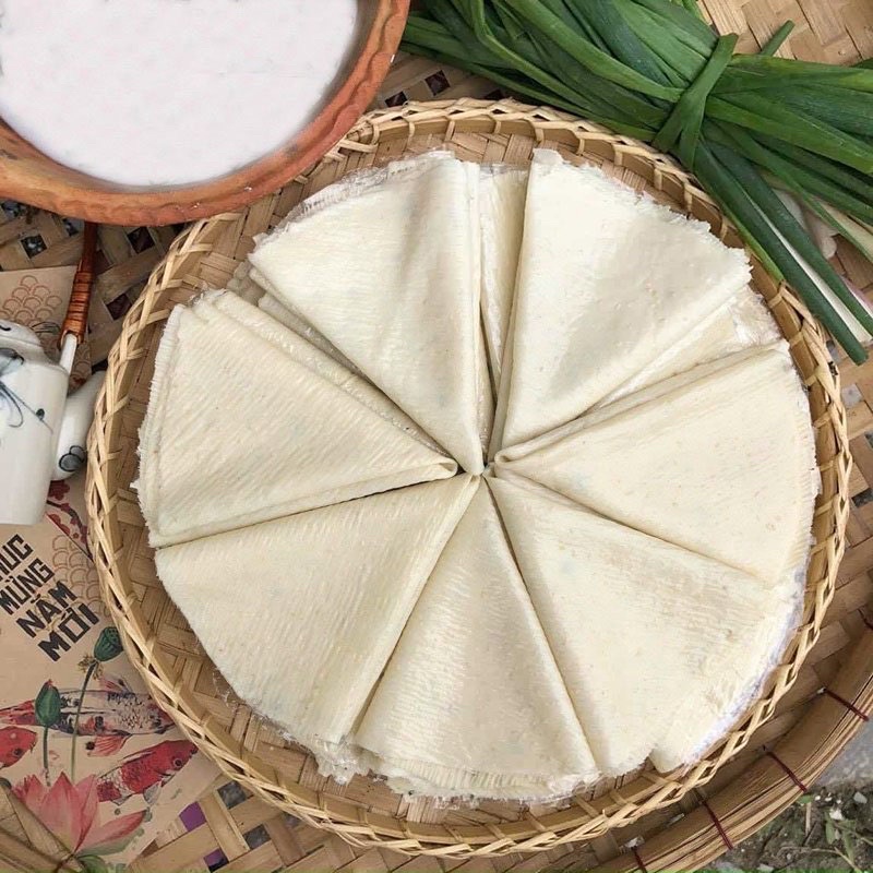 Bánh tráng dẻo phồng sữa nước cốt dừa Nhơn Hoàng mẫu mới