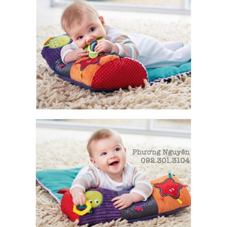 Gối tập lẫy tummy time phát triển trí tuệ cho bé