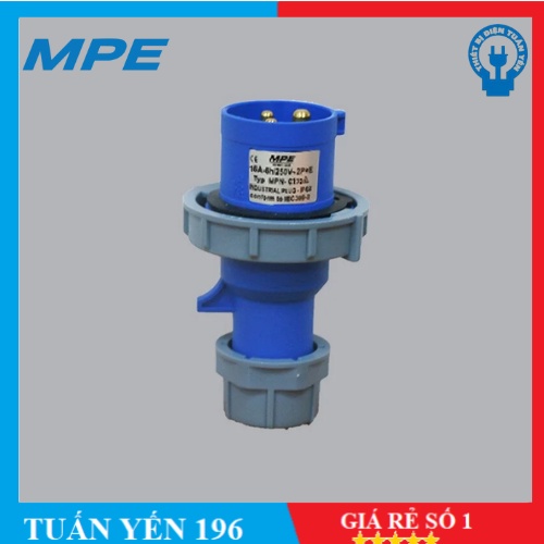 ⚡️Phích Cắm Di Động MPE 3P, 16A, MPN-0132- Có Sẵn Tại Tuấn Yến⚡️