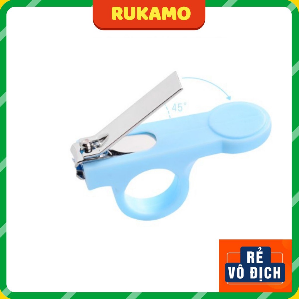 Bấm móng tay cho bé siêu sắc mini kute đa năng bằng thép không gỉ RUKAMO CS01