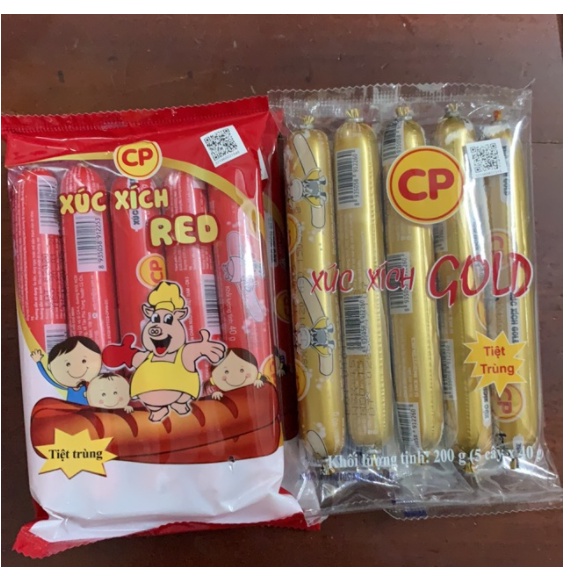 Gói xúc xích CP Heo - Bò gói 200g ( date luôn mới nhất ) | BigBuy360 - bigbuy360.vn