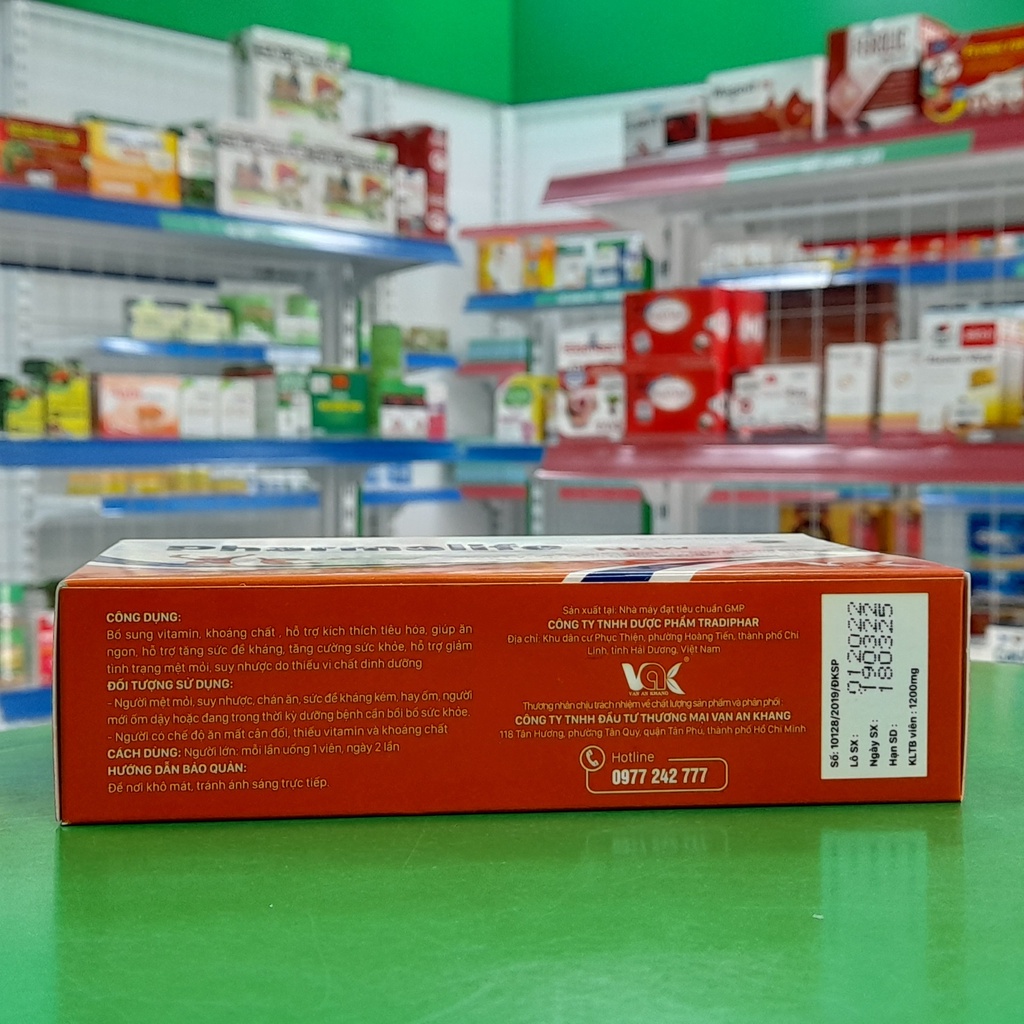 Pharmalife New- Hỗ trợ suy nhược do thiếu vi chất dinh dưỡng, hỗ trợ bổ sung vitamin, khoáng chất, giúp kích thích tiêu