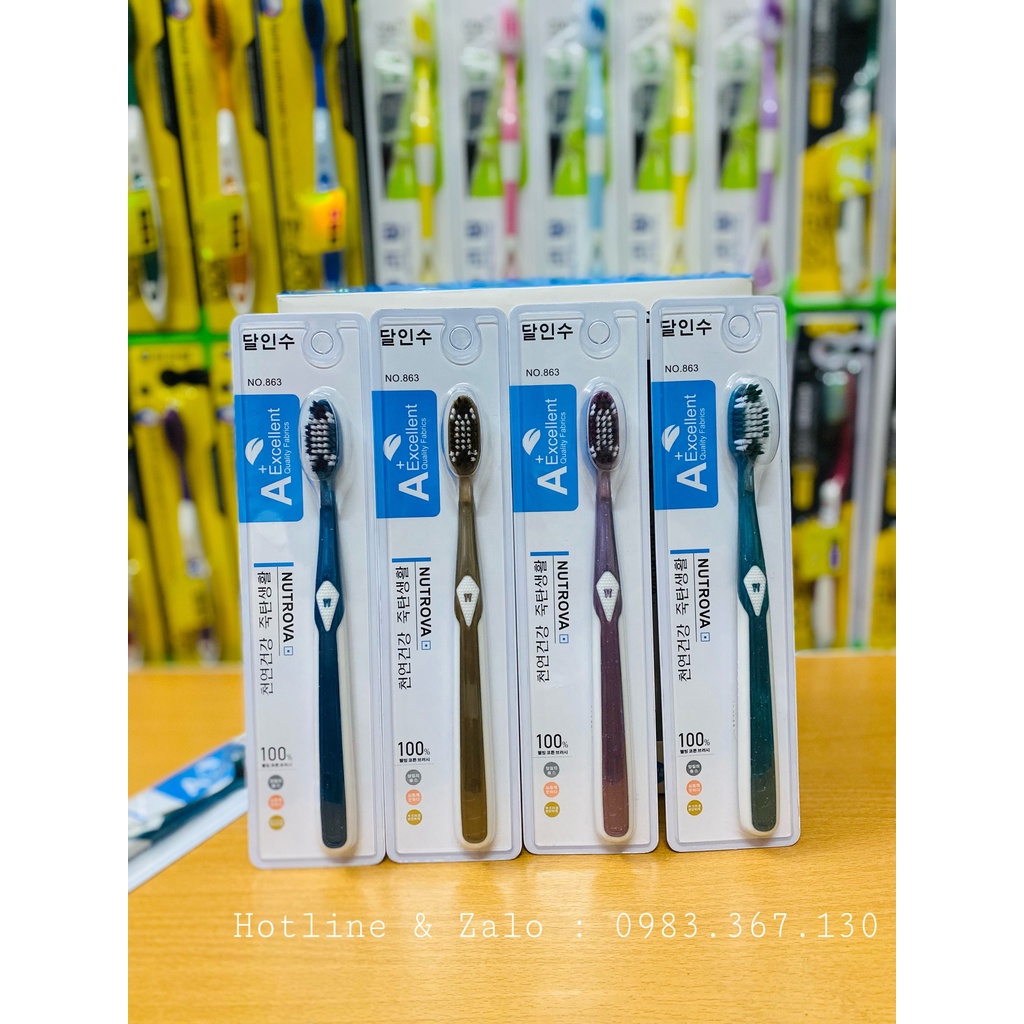 Bàn chải đánh răng lông mền  MSP 863