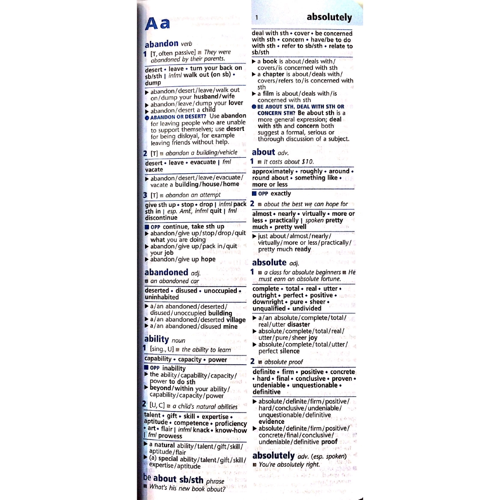 Sách - Oxford Learner’s Pocket Thesaurus Paperback