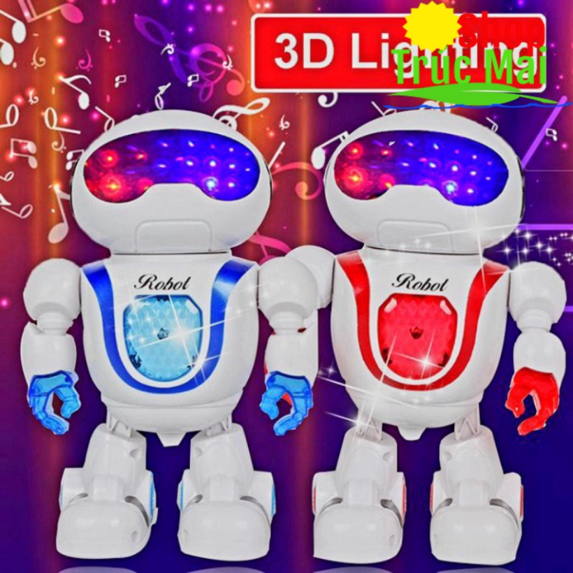 Đồ Chơi Trẻ Em Robot Biết Phát Sáng Và Nhảy Múa Theo Nhạc