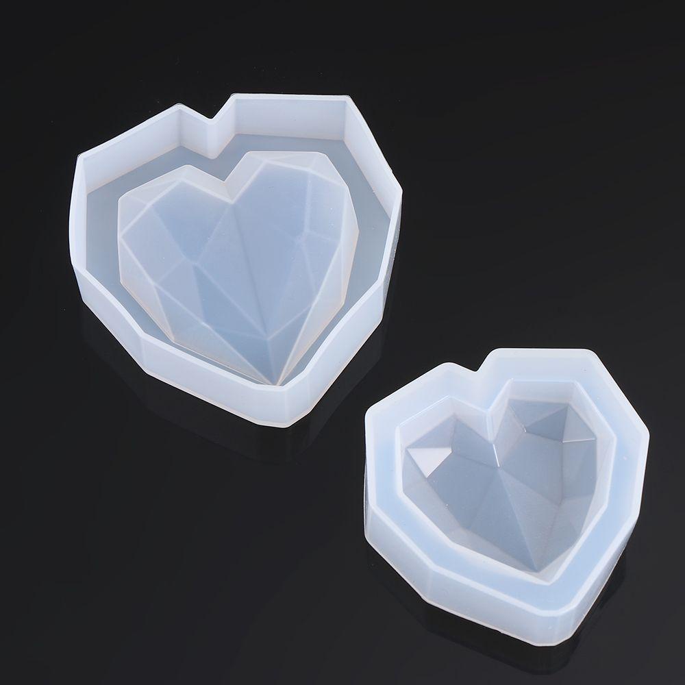 LAKAMIER Khuôn Silicone Làm Bánh Hình Pha Lê