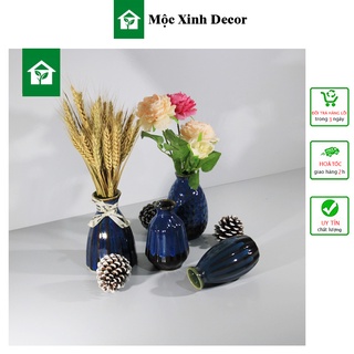 Lọ hoa sứ mini đẹp để bàn nhiều mẫu - Bát Tràng