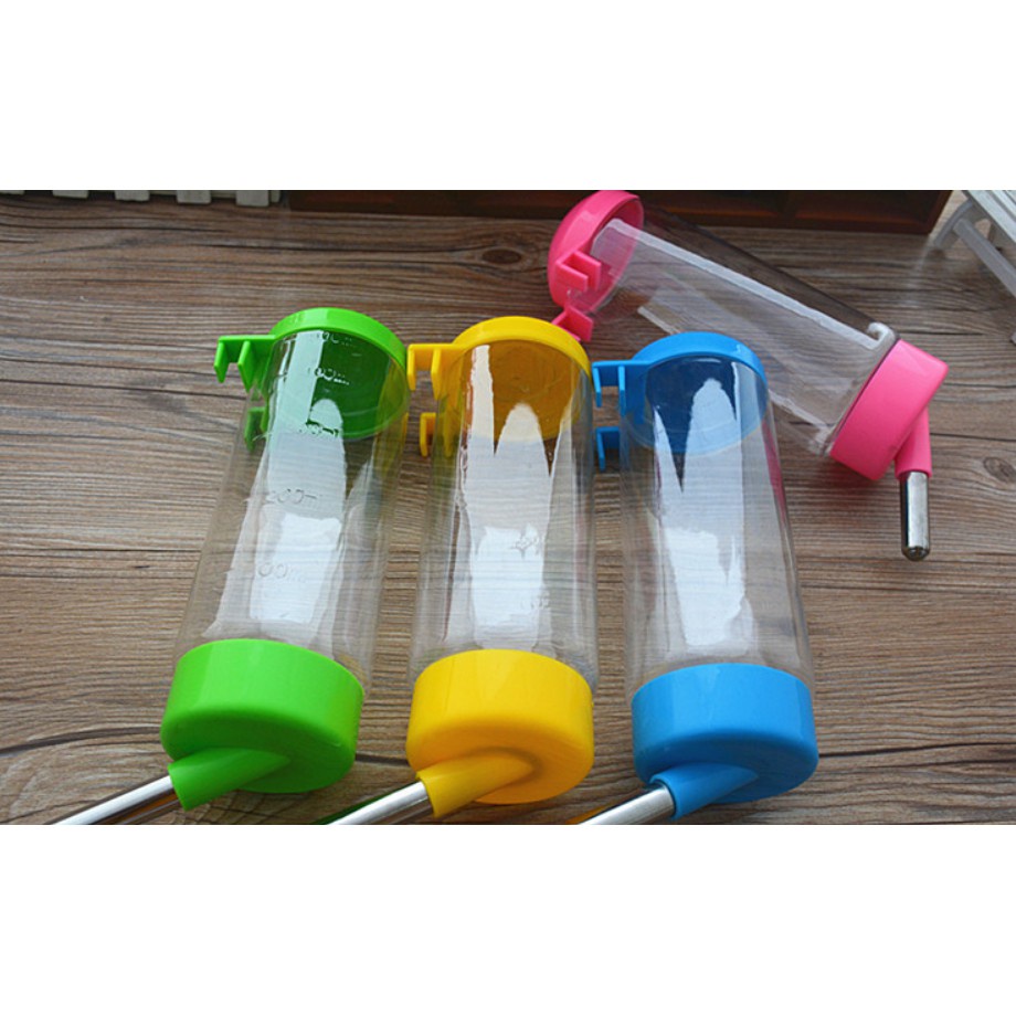 Bình nước cho chó mèo tự động gắn chuồng DACOTE loại 400ml tiện lợi