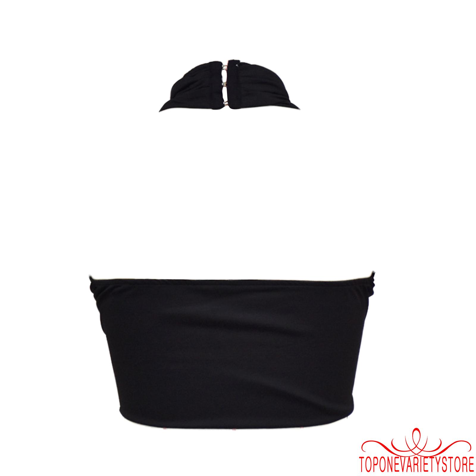 TOPQ-Women´s Crop Top Stylish Sleeveless Solid Color Criss Cross Halter Neck Backless | BigBuy360 - bigbuy360.vn