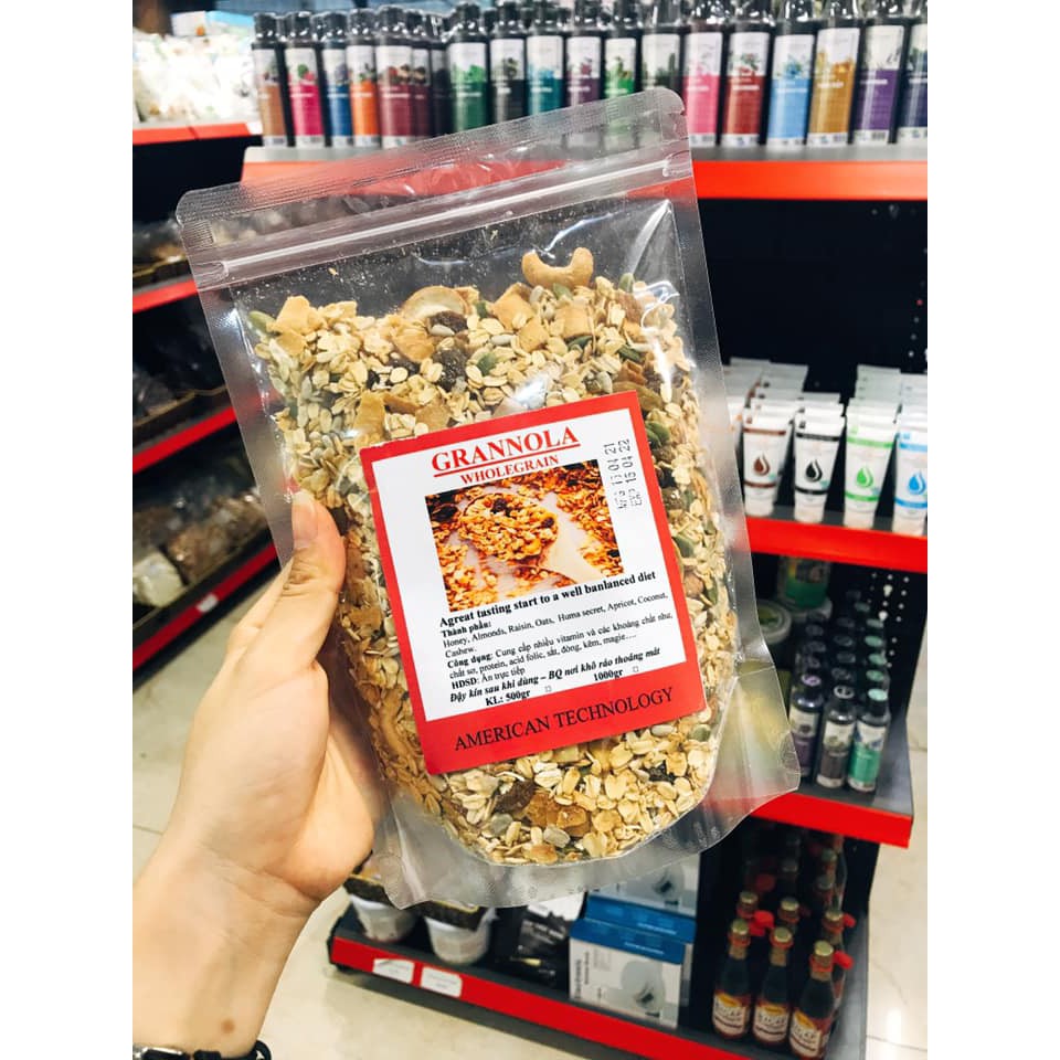 Ngũ cốc Granola vị mật ong (500gr)