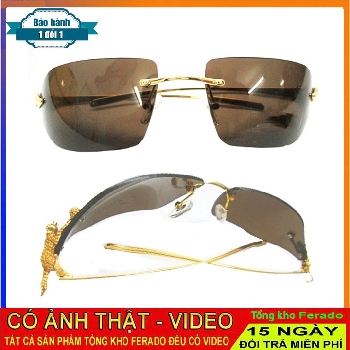 Kính mắt nam chống tia UV 400 [CÓ VIDEO]