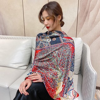Khăn choàng cổ lụa du lịch biển che nắng size 90x180cm