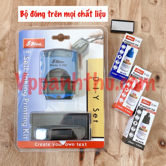 BỘ CON DẤU CHỮ Ngày tháng năm , HSD + SỐ 882