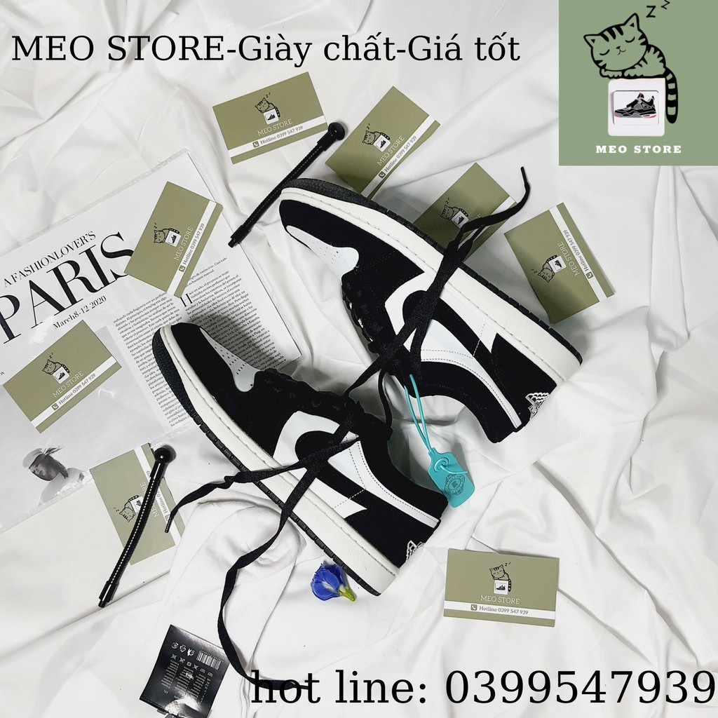 Giày jd panda, giày jodan panda, jd1 cổ thấp nam nữ, tặng tất cổ cao full bill-box-box bảo vệ, đủ size 36-43. | BigBuy360 - bigbuy360.vn