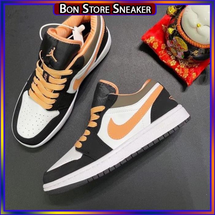 Giày sneaker Jordan cam đào cổ thấp *HOT* Jordan cam đẹp 2021 full box