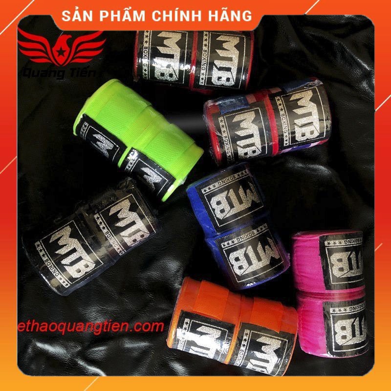 Freeship băng đa cuốn tay co dãn võ thuật boxing MTB Max 3m 4,5m chính hãng đủ màu