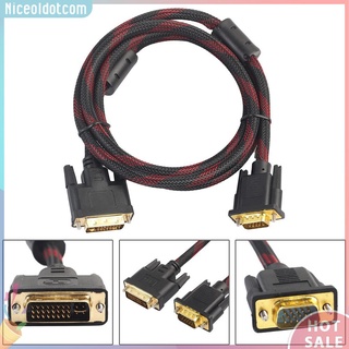 Cáp Chuyển Đổi Dvi-I 24 + 5 Sang Vga Đầu Dương 4.6Ft.
