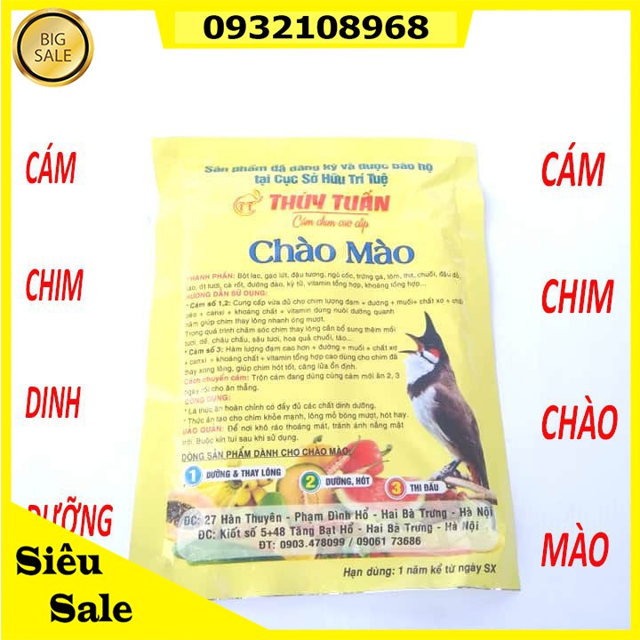 Cám chào mào Thúy Tuấn số 1 gói 200g