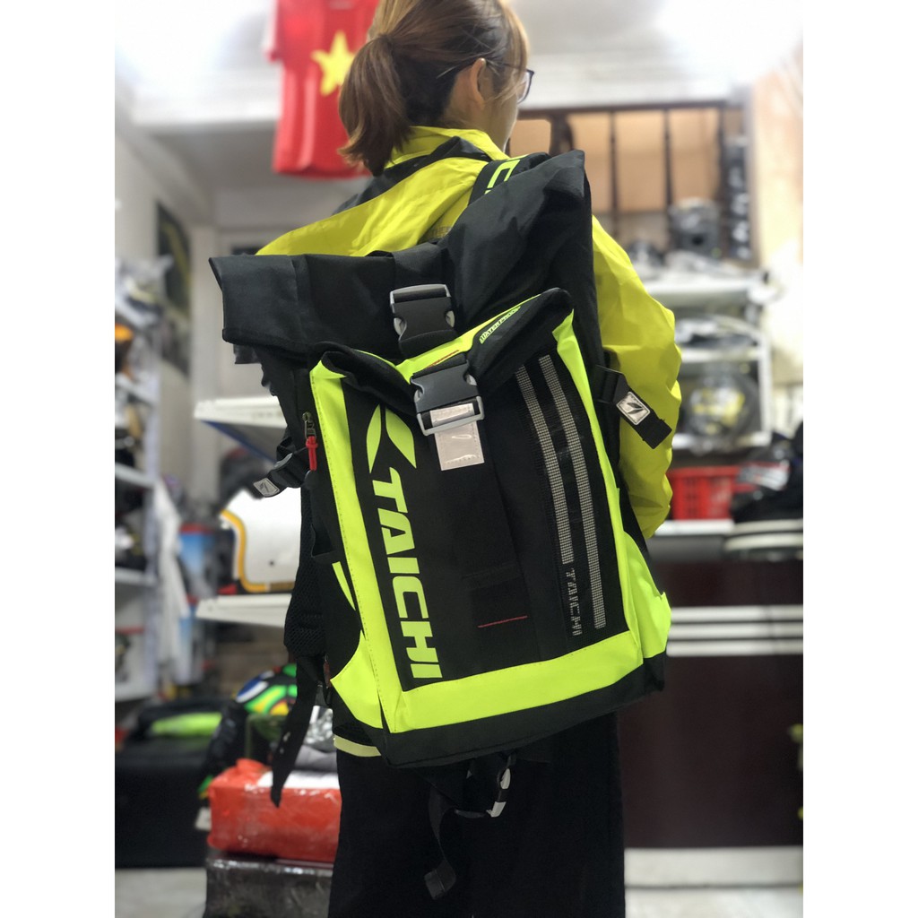 Balo du lịch, balo phượt chống nước Taichi có đèn Led