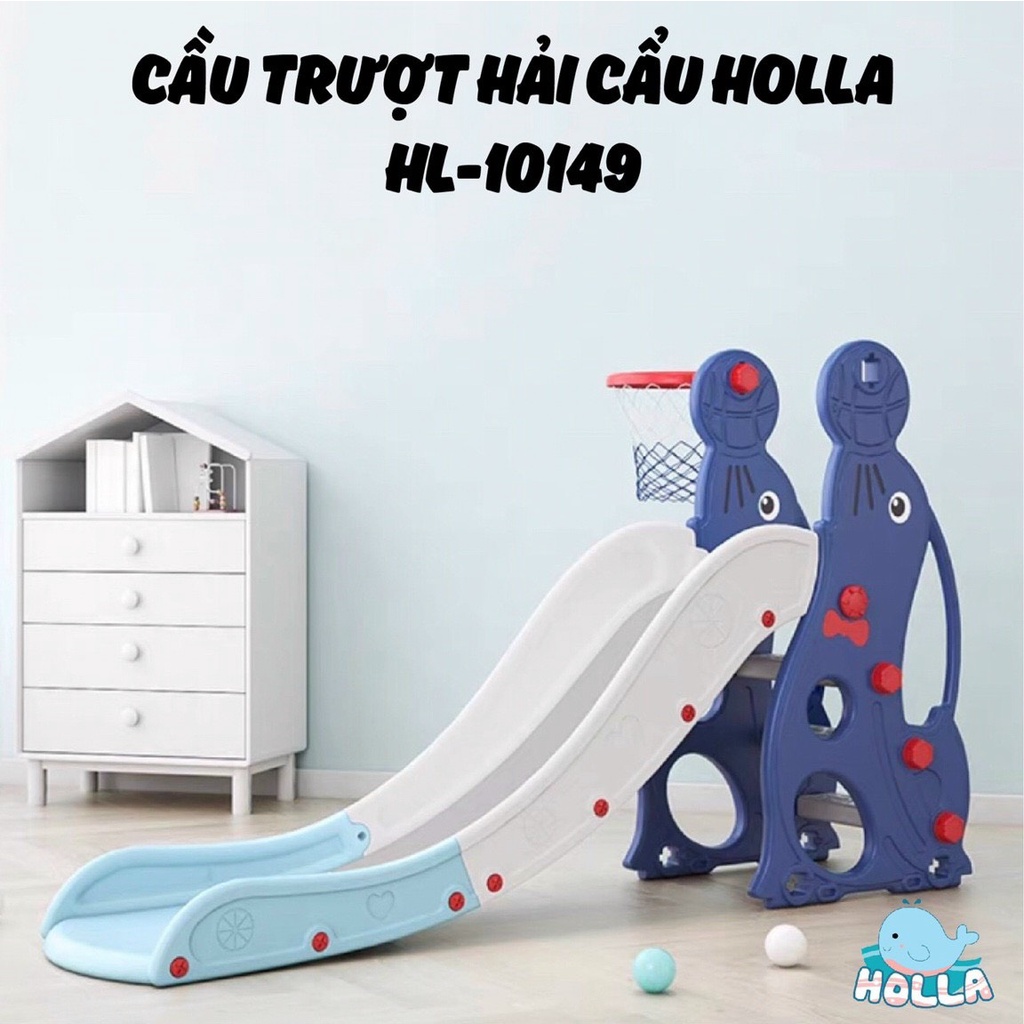 Cầu trượt đơn hải cẩu Holla cho bé HL-10149