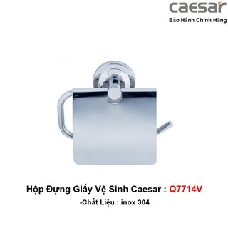 Trục giấy vệ sinh Inox Caesar Q7714V
