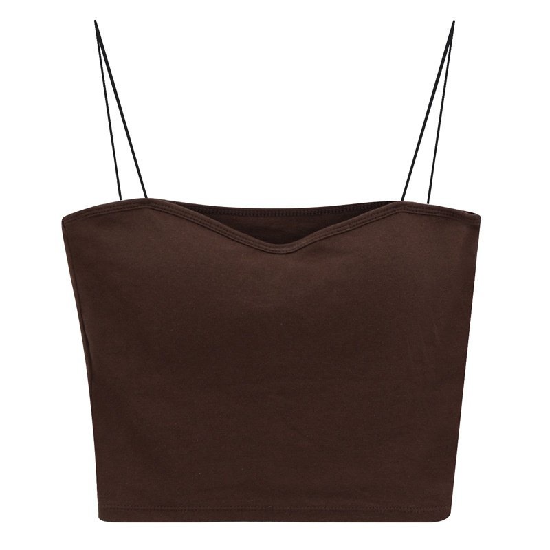 Áo hai dây có mút ngực hở lưng đẹp nữ tính zHHp