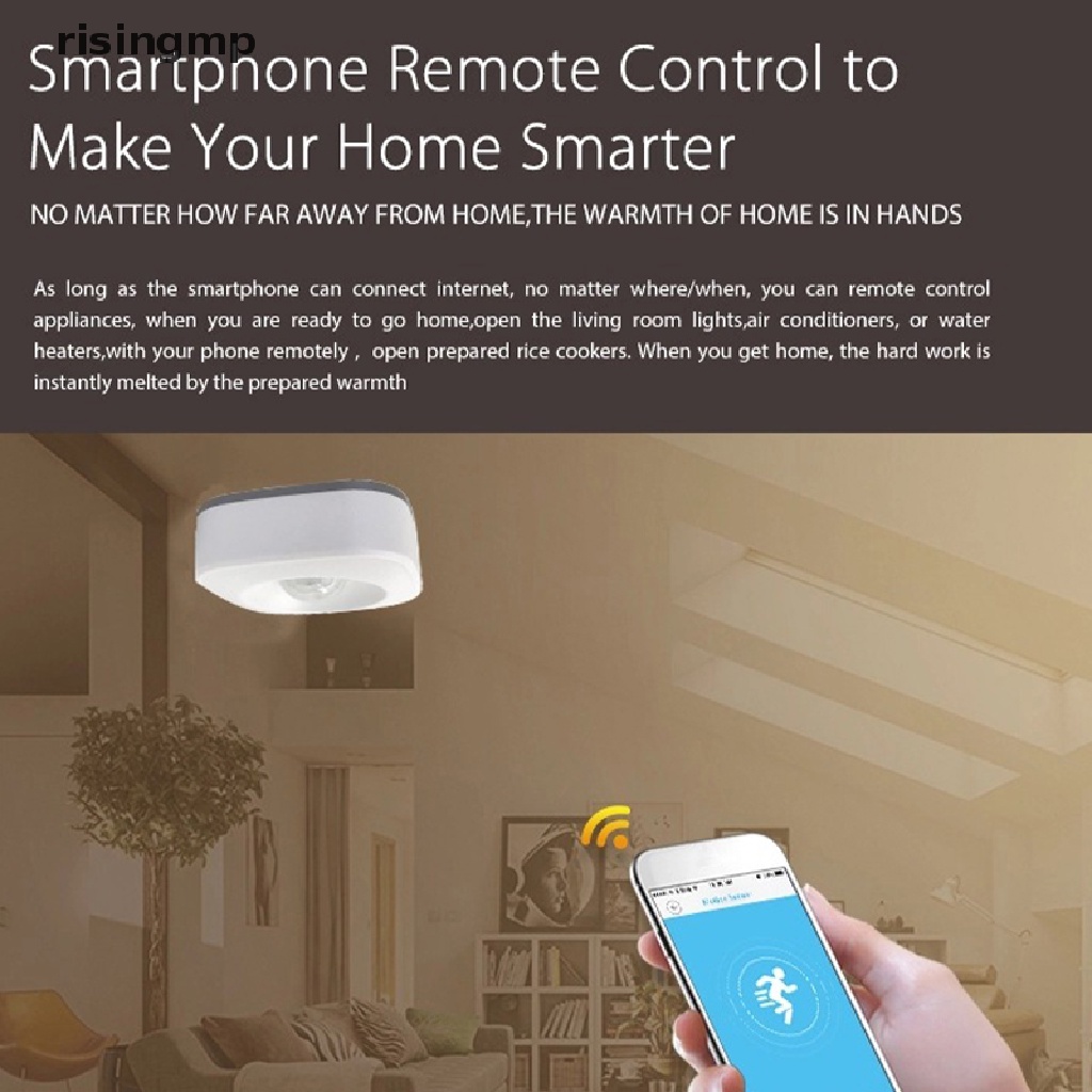 Cảm Biến Chuyển Động Hồng Ngoại Không Dây WiFi Tuya ♨Trên đó