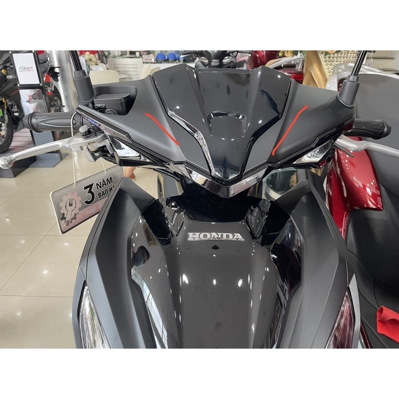 Trang trí ốp tay lái AIR BLADE 2020-2021-2022-2023 hàng chính hãng honda