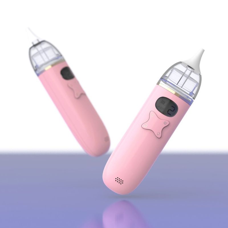 Máy Hút Mũi Điện Tử An Toàn Cho Bé Có Màn Hình LCD