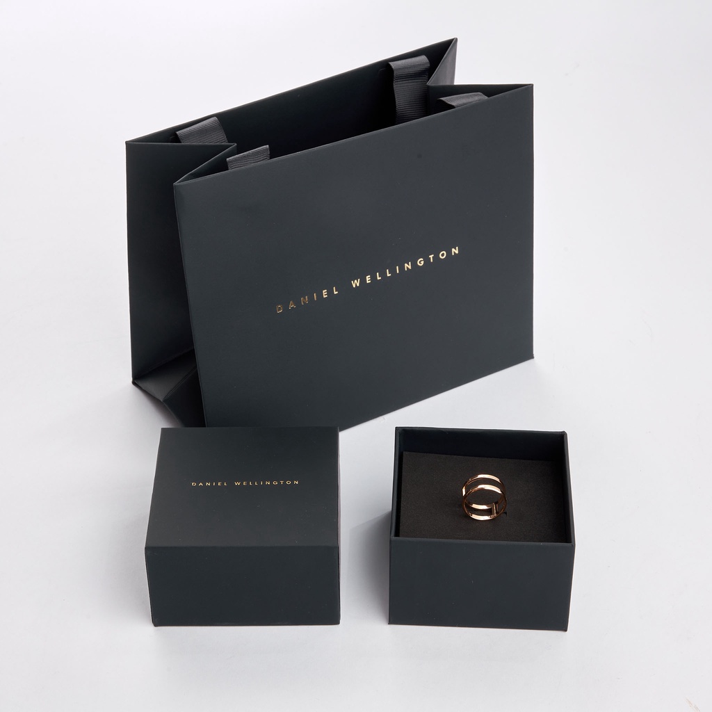 Nhẫn Daniel Wellington Elan Dual Ring Rose Gold V4 Full Box - Tuyển CTV - Hỗ trợ DROPSHIP