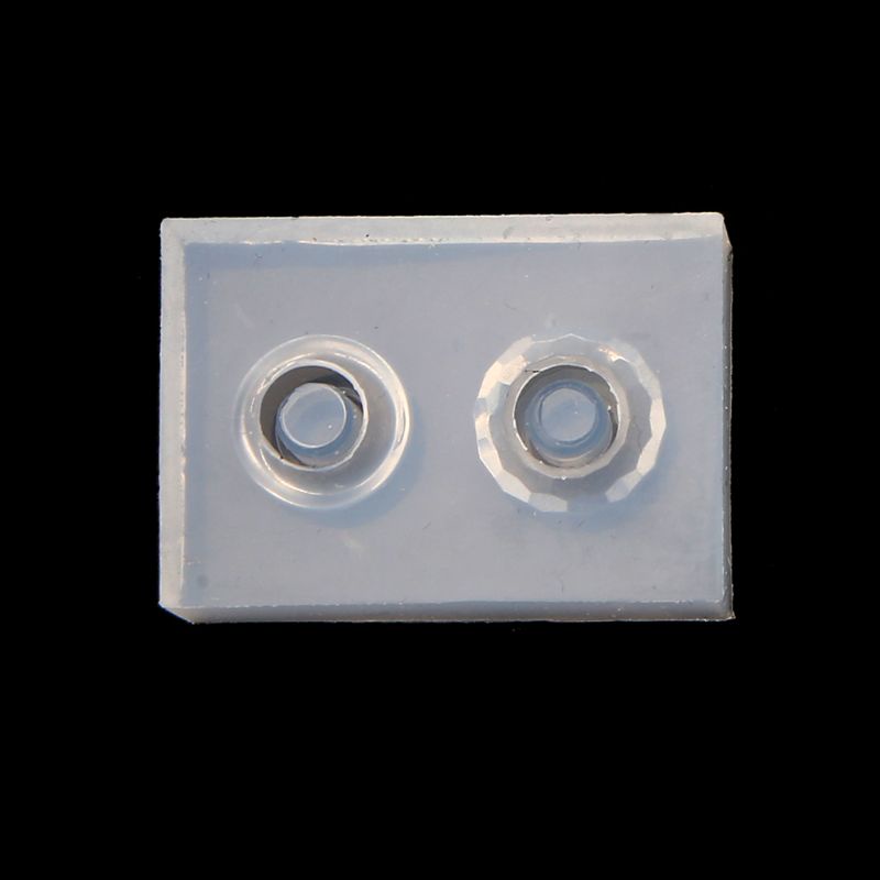 Khuôn Silicon Tạo Hình Hạt Charm Lỗ Lớn Làm Trang Sức Thủ Công