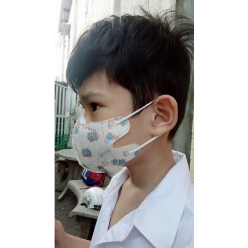 50 cái khẩu trang 5D mask kids cho bé từ 1 đến 5 tuổi