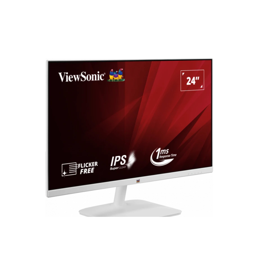 Màn hình Viewsonic VA2432-H-W 23.8" FHD IPS 100Hz sRGB: 104% - Trắng