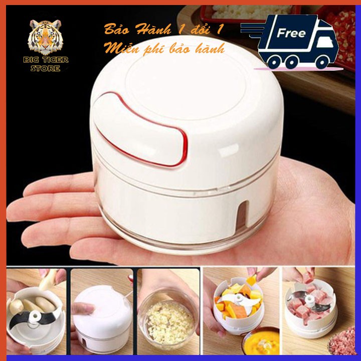 Dụng cụ xay tỏi ớt cầm tay đa năng tiện dụng mẫu mới
