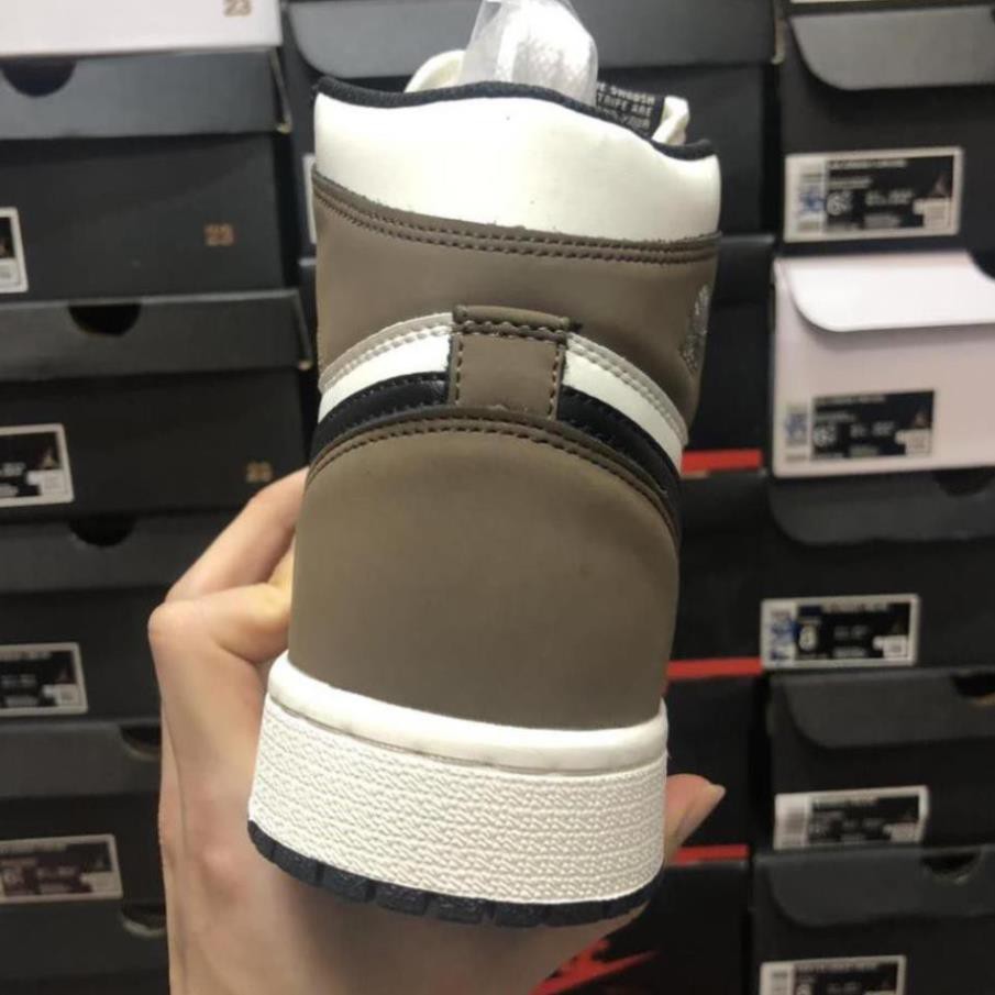 JORDAN HIGH MÔ CHA TREND, Giày Thể Thao Air Jordan Xanh Móc Đen, Giày JD1 Cổ Cao Nam Nữ - Hot Trend 2021 | BigBuy360 - bigbuy360.vn