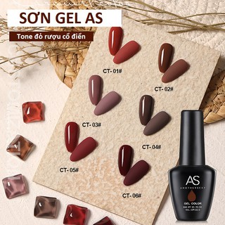 Sơn Gel AS - Hàng Loại 1 - MÃ CT Đỏ Rượu