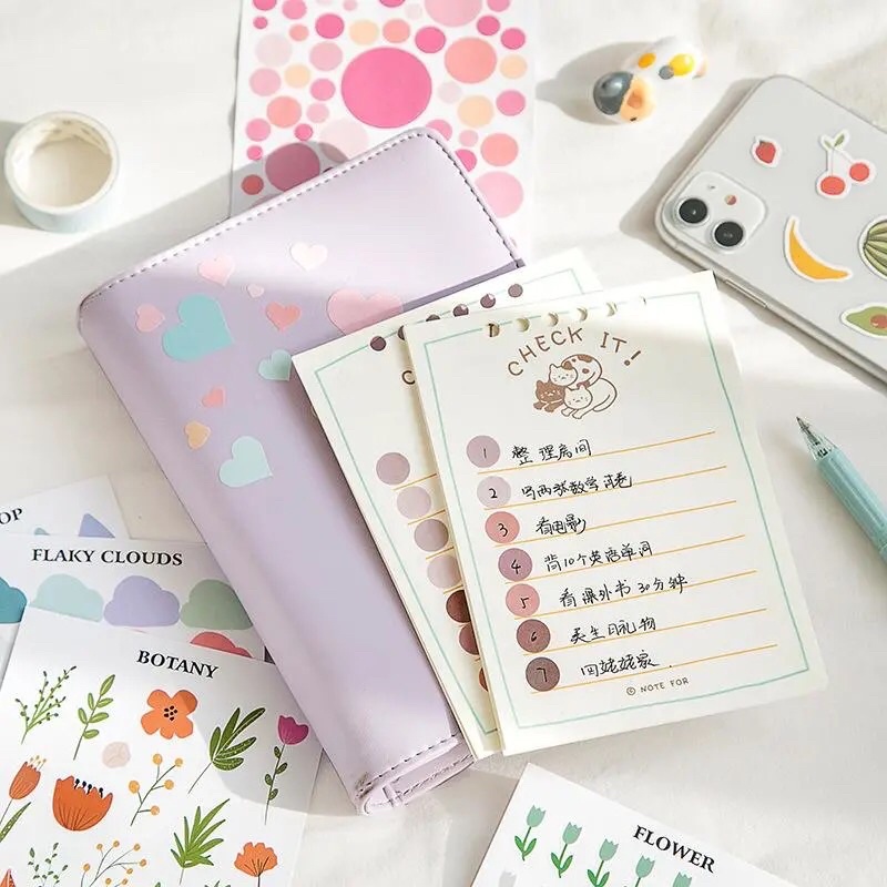 [ DaVinci ] Sticker Miếng Dán Trang Trí Nhật Ký